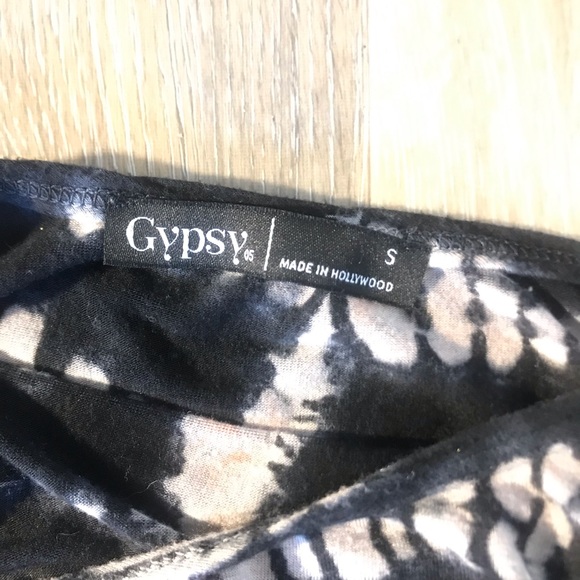 Gypsy 05 | Tie Dye Cropped Tank Top - Size S - Picture 2 of 2